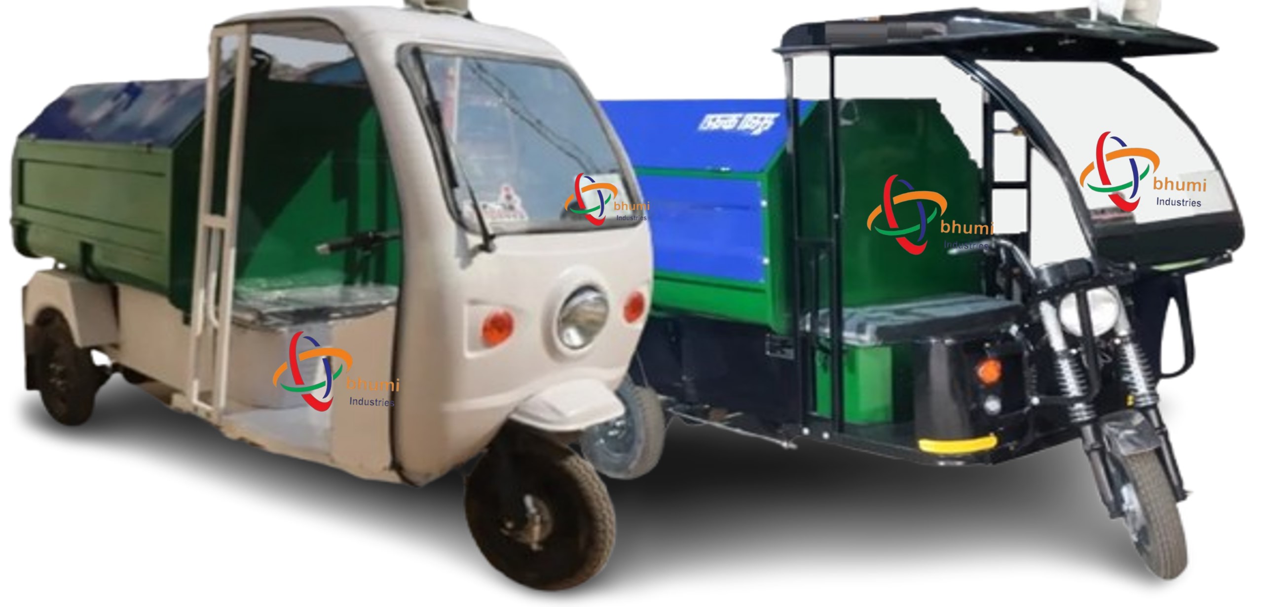 Government garbage e-rickshaw 1